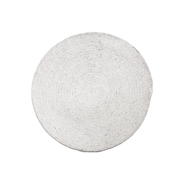 IH Casa Decor Gold Snowflakes Cotton Placemats - Set Of 12 1 IH Casa Decor Gold Snowflakes Cotton Placemats - Set Of 12