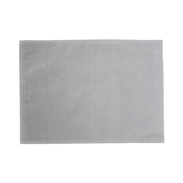 IH Casa Decor Silver Reindeers Metallic Yarn Placemats - Set Of 12 2 IH Casa Decor Silver Reindeers Metallic Yarn Placemats - Set Of 12 - Image 2