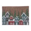 IH Casa Decor Winter Village 13-in X 18-in Tapestry Placemats - Set Of 12