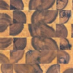 INTERBUILD 16-in X 12-in Wood Cutting Board