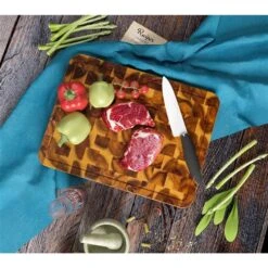 INTERBUILD 24-in X 16-in Wood Cutting Board -Alliedbas Shop 331057923 AlternateImage4 l