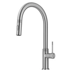 Kraus Allyn Spot-Free Stainless Steel 1-Handle Deck Mount Pull-Down Handle/Lever Residential Kitchen Faucet -Alliedbas Shop 331061203 MainImage 001 l