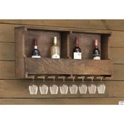 Alaterre Pomona 6-Bottle Wood Wine Rack -Alliedbas Shop 331062126 AlternateImage1 l