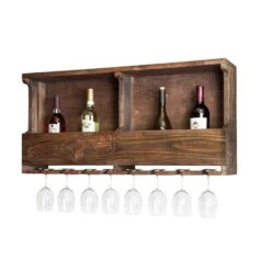 Alaterre Pomona 6-Bottle Wood Wine Rack -Alliedbas Shop 331062126 MainImage 001 l