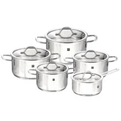 ZWILLING Neo Silver Stainless Steel Cookware Set With Lids - 5-Piece