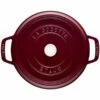Staub La Cocotte 4.75-L Bordeaux Cast Iron Dutch Oven