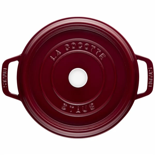 Staub La Cocotte 4.75-L Bordeaux Cast Iron Dutch Oven 1 Staub La Cocotte 4.75-L Bordeaux Cast Iron Dutch Oven