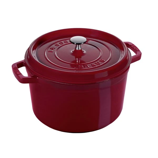 Staub La Cocotte 4.75-L Bordeaux Cast Iron Dutch Oven 5 Staub La Cocotte 4.75-L Bordeaux Cast Iron Dutch Oven - Image 5