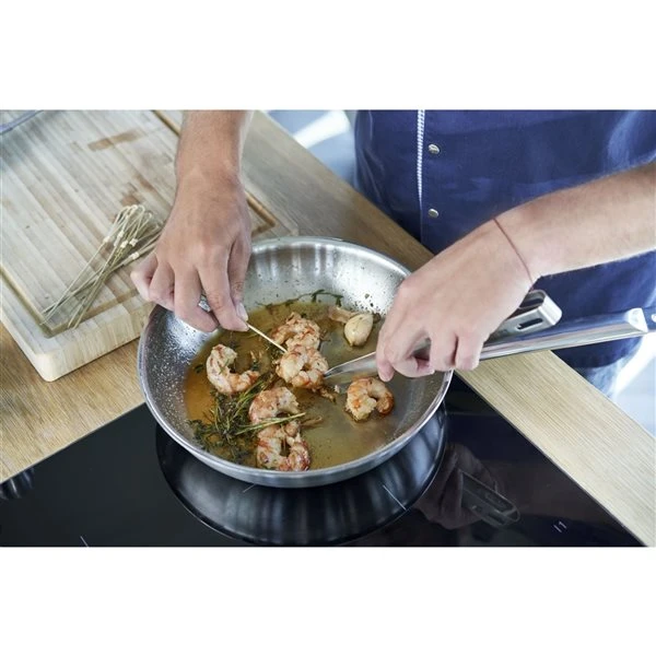 ZWILLING Pro 11-in Silver Stainless Steel Fry Pan 2 ZWILLING Pro 11-in Silver Stainless Steel Fry Pan - Image 2