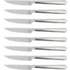 ZWILLING Contemporary Steak Knife Set With Wood Block - 9-Piece