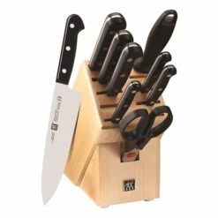 ZWILLING Twin Gourmet Knife Set With Block - 10-Piece