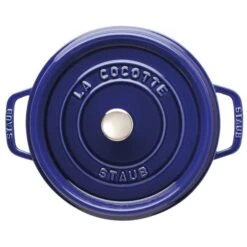 Staub La Cocotte 4.75-L Dark Blue Cast Iron Dutch Oven 8 Staub La Cocotte 4.75-L Dark Blue Cast Iron Dutch Oven -Alliedbas Shop 331062427 AlternateImage1 l