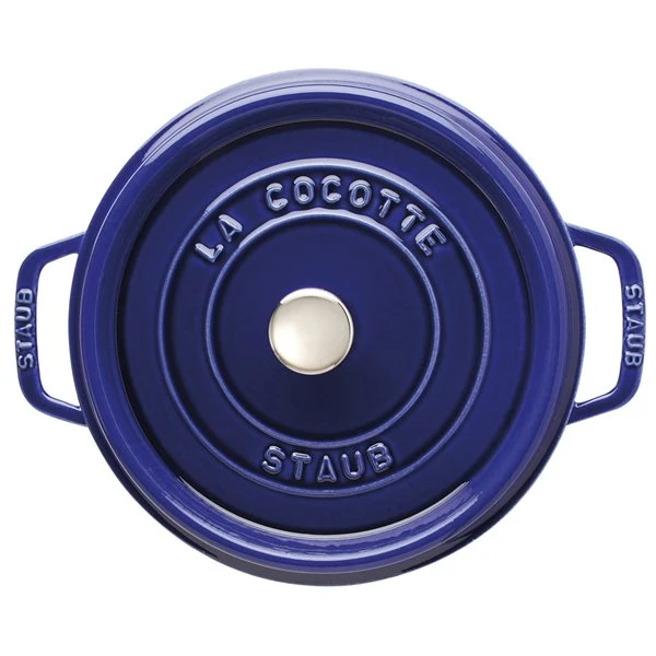 Staub La Cocotte 4.75-L Dark Blue Cast Iron Dutch Oven 4 Staub La Cocotte 4.75-L Dark Blue Cast Iron Dutch Oven - Image 4