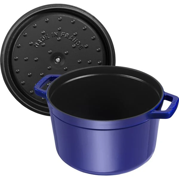 Staub La Cocotte 4.75-L Dark Blue Cast Iron Dutch Oven 2 Staub La Cocotte 4.75-L Dark Blue Cast Iron Dutch Oven - Image 2