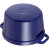 Staub La Cocotte 4.75-L Dark Blue Cast Iron Dutch Oven