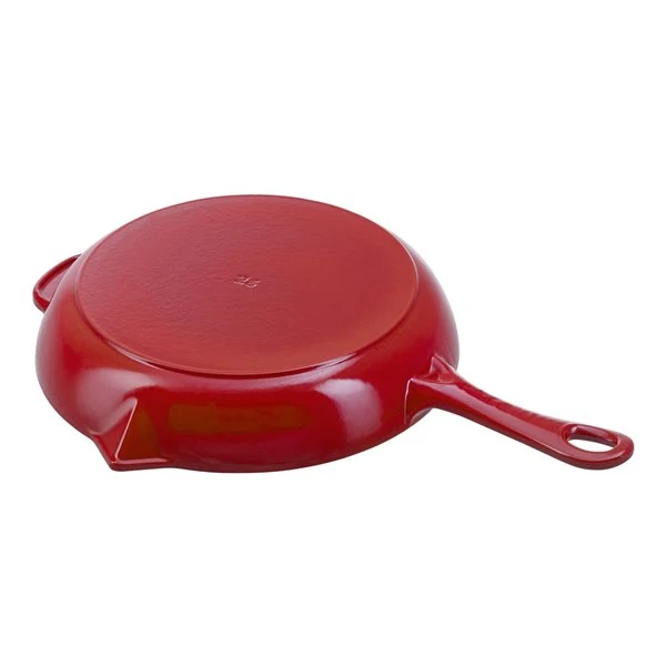 Staub Pans 10-in Cherry Cast Iron Fry Pan 2 Staub Pans 10-in Cherry Cast Iron Fry Pan - Image 2