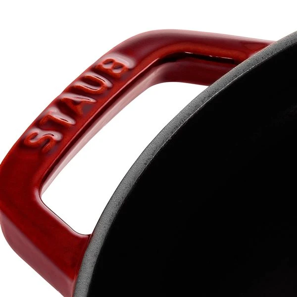 Staub La Cocotte 5.25-L Grenadine Red Cast Iron Dutch Oven 1 Staub La Cocotte 5.25-L Grenadine Red Cast Iron Dutch Oven