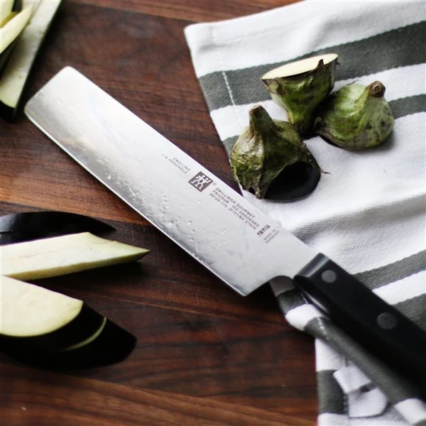 ZWILLING Gourmet 6.5-in Nakiri Knife 5 ZWILLING Gourmet 6.5-in Nakiri Knife - Image 5