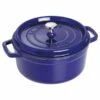 Staub La Cocotte 5.25-L Dark Blue Cast Iron Dutch Oven