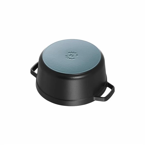 Staub La Cocotte 3.8-L Black Cast Iron Dutch Oven 1 Staub La Cocotte 3.8-L Black Cast Iron Dutch Oven