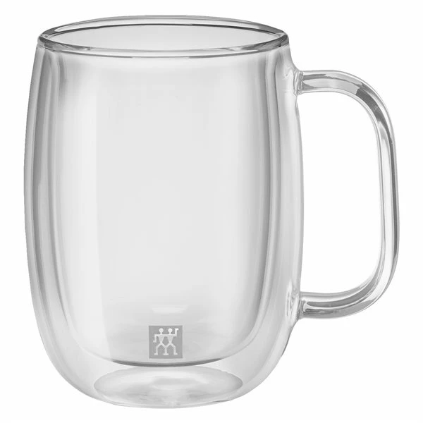ZWILLING Sorrento Plus 350-ml Clear Glass Coffee Mug Set - 2-Piece 1 ZWILLING Sorrento Plus 350-ml Clear Glass Coffee Mug Set - 2-Piece
