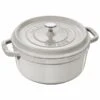 Staub La Cocotte 3.8-L White Truffle Cast Iron Dutch Oven