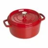 Staub La Cocotte 3.8-L Cherry Cast Iron Dutch Oven