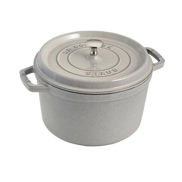 Staub La Cocotte 4.75-L White Truffle Cast Iron Dutch Oven 5 Staub La Cocotte 4.75-L White Truffle Cast Iron Dutch Oven - Image 5