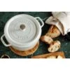 Staub La Cocotte 6.75-L White Truffle Cast Iron Dutch Oven