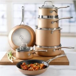 Martha Stewart 12-Piece Cookware Set With Stainless Steel Induction Base -Alliedbas Shop 331062534 AlternateImage1 l