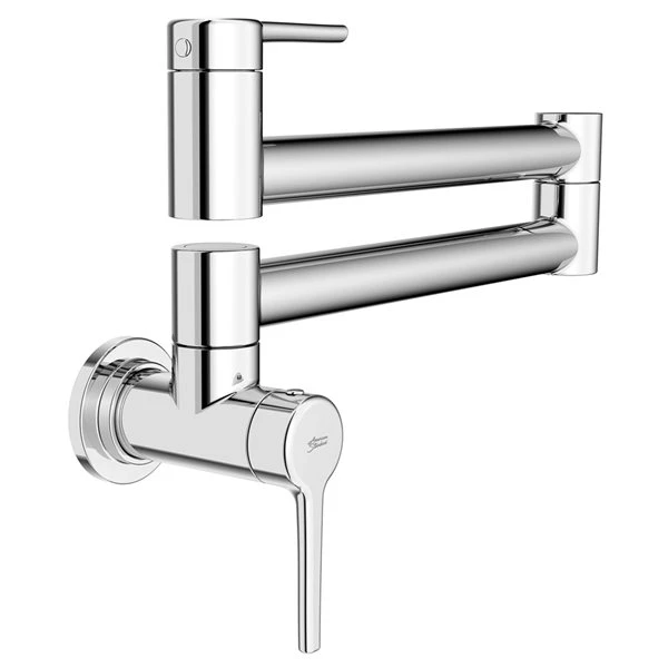 American Standard Studio S Wall-Mount Pot Filler Kitchen Faucet - Chrome 2 American Standard Studio S Wall-Mount Pot Filler Kitchen Faucet - Chrome - Image 2
