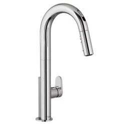 American Standard Beale Chrome Touchless 1-Handle Deck Mount Pull-Down Handle/Lever Residential Kitchen Faucet