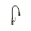 KOHLER Artifacts Vibrant Titanium Deck Mount Touchless Pull-Down Kitchen Faucet
