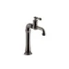 KOHLER Artifacts Gentleman's Vibrant Titanium Deck Mount Bar Sink Faucet
