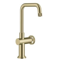 Kraus Urbix Deck Mount Brushed Gold Single Handle Kitchen Bar Faucet -Alliedbas Shop 332002932 MainImage 001 l