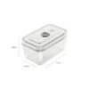ZWILLING Fresh & Save 0.9-L Grey Glass Vacuum Container