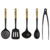 Staub Black Silicone Kitchen Utensils - Set Of 5