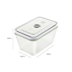 ZWILLING Fresh & Save 2-L Grey Glass Vacuum Container -Alliedbas Shop 332003139 AlternateImage3 l