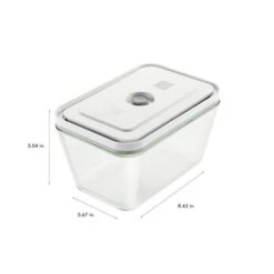 ZWILLING Fresh & Save Grey Glass Vacuum Containers - Set Of 3 -Alliedbas Shop 332003146 AlternateImage2 l