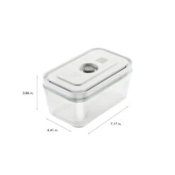 ZWILLING Fresh & Save Grey Glass Vacuum Containers - Set Of 3 -Alliedbas Shop 332003146 AlternateImage3 l