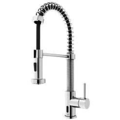 VIGO Edison Chrome 1-Handle Deck Mount Pull-Down Touchless Kitchen Faucet -Alliedbas Shop 332003786 MainImage 001 l