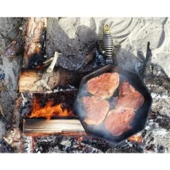 Finex 12-in Cast Iron Skillet -Alliedbas Shop 332006102 AlternateImage3 l