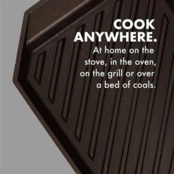 Finex 15-in Cast Iron Lean Grill Pan -Alliedbas Shop 332006125 AlternateImage3 l