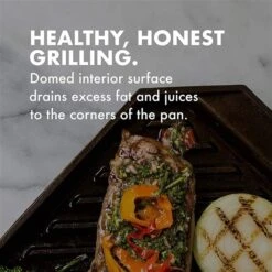 Finex 15-in Cast Iron Lean Grill Pan -Alliedbas Shop 332006125 AlternateImage4 l