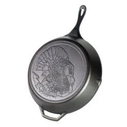 Lodge Wildlife 13.25-in Cast Iron Turkey Skillet