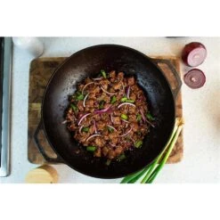 Lodge 14-in Cast Iron Wok -Alliedbas Shop 332006145 AlternateImage1 l