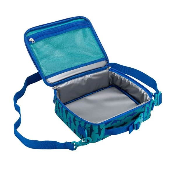 Bentgo Kids Polyester Food Lunch Bag - Shark 1 Bentgo Kids Polyester Food Lunch Bag - Shark