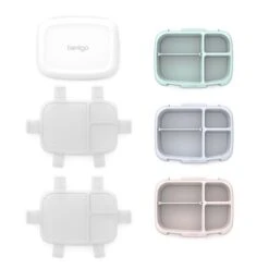Bentgo Fresh 3-Meal Multisize Plastic Food Storage Container 8 Bentgo Fresh 3-Meal Multisize Plastic Food Storage Container -Alliedbas Shop 332007054 AlternateImage4 l
