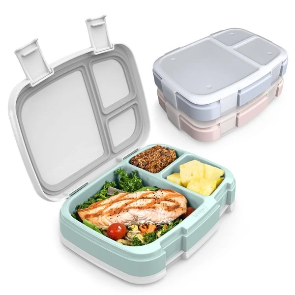 Bentgo Fresh 3-Meal Multisize Plastic Food Storage Container 3 Bentgo Fresh 3-Meal Multisize Plastic Food Storage Container - Image 3