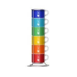 Bialetti BI Tazzine Stackable Cups, Color (6pcs)